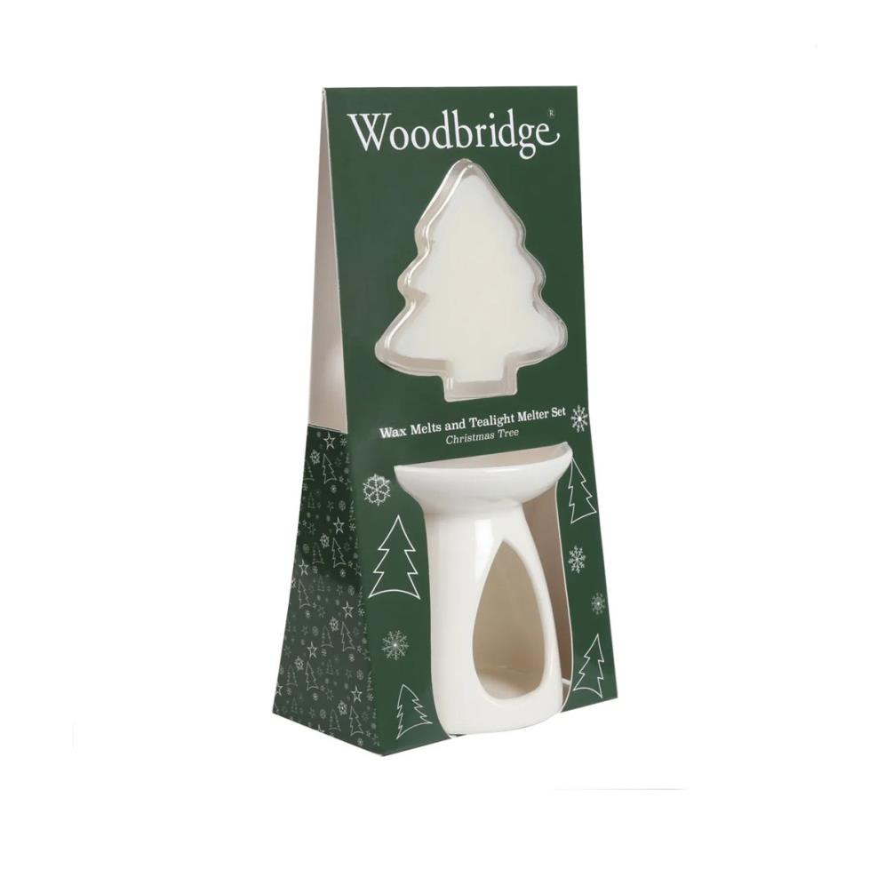 Woodbridge Christmas Tree Wax Melt Warmer Gift Set £4.94